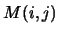 $M(i,j)$