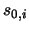 $s_{0,i}$