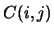 $C(i,j)$