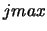 $jmax$