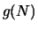 $g(N)$